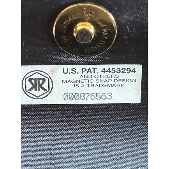 Valerie Stevens Vintage Black Velvet Evening Bag with Cord Strap - Picture 6 of 8